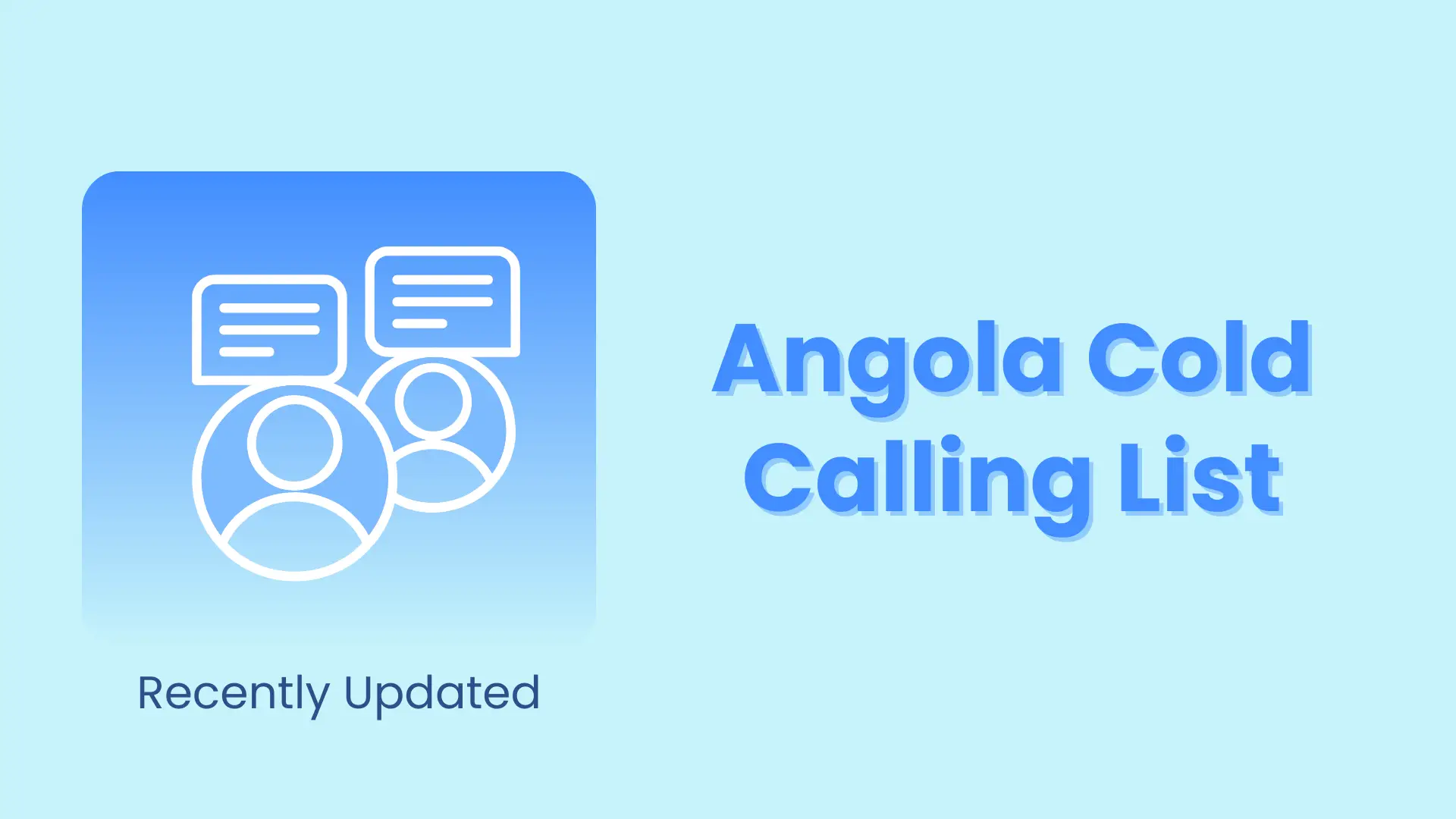 Angola cold calling list