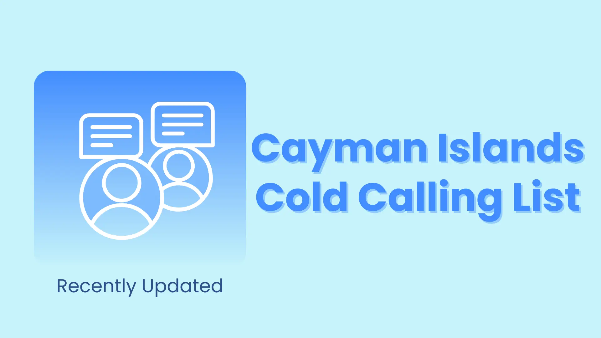 Cayman Islands cold calling list