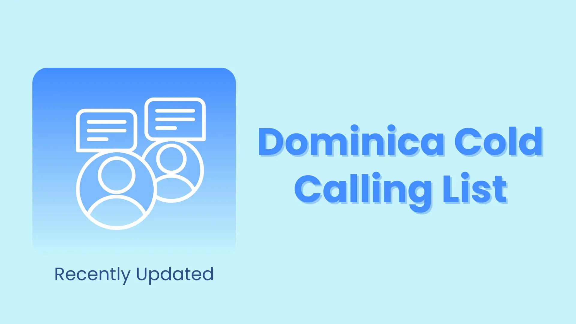 Dominica cold calling list
