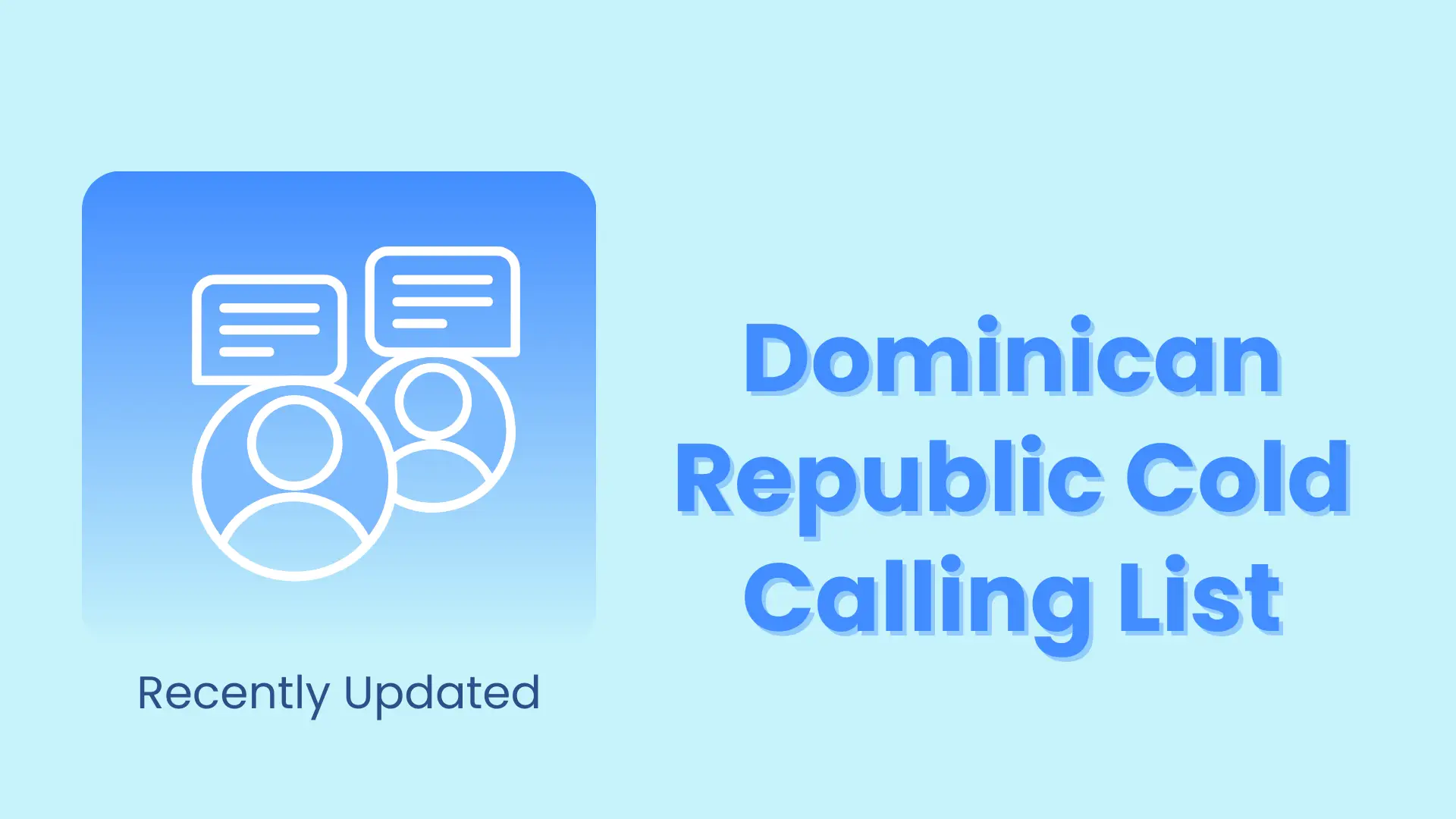 Dominican Republic cold calling list