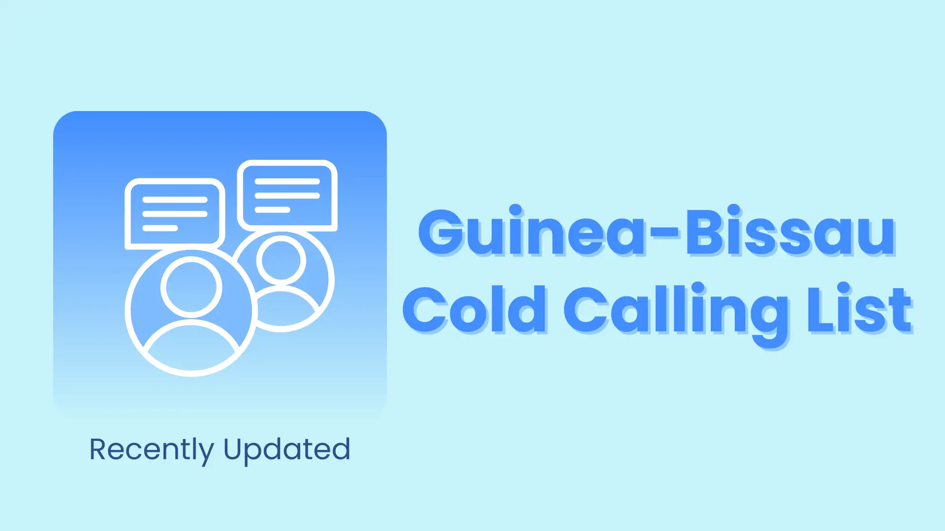 Guinea-Bissau cold calling list