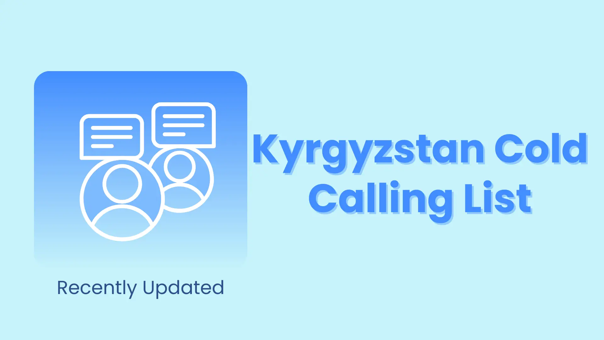 Kyrgyzstan Cold Calling List