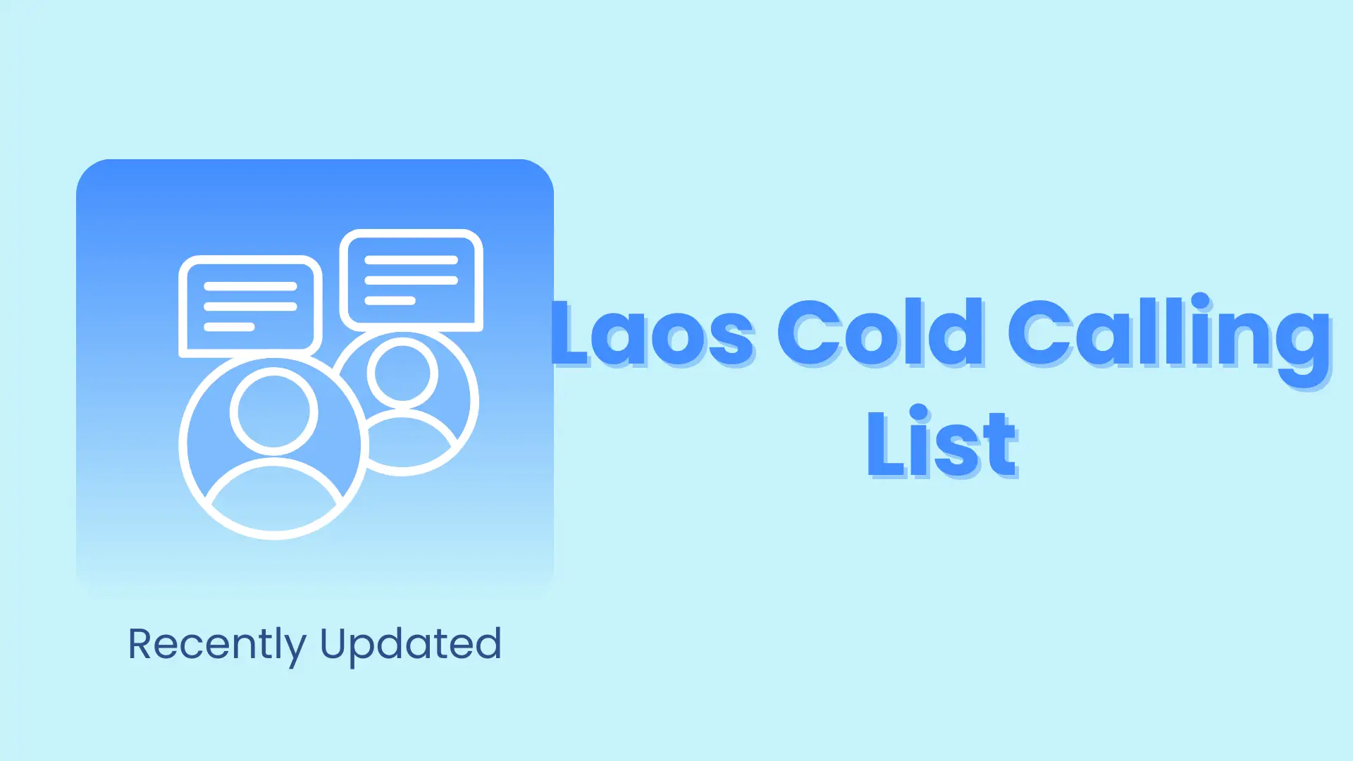 Laos cold calling list