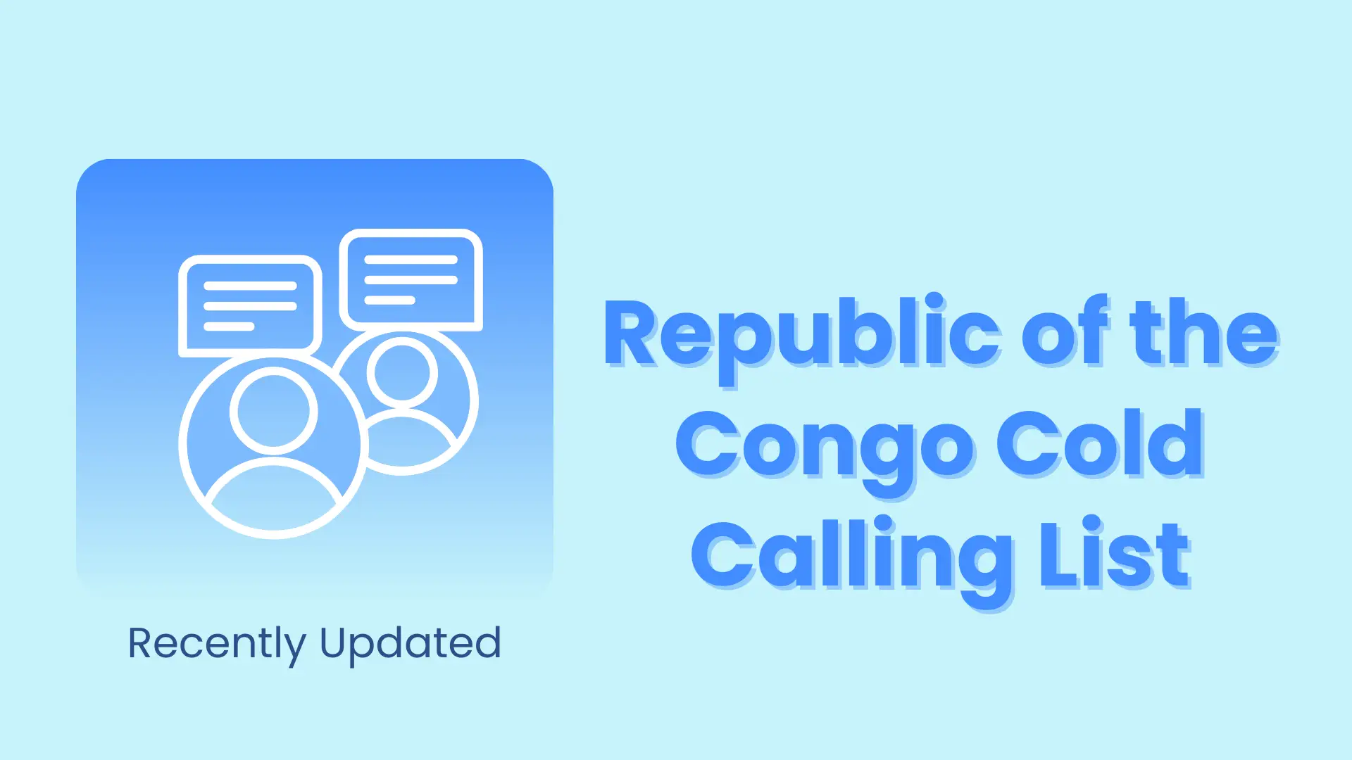 Republic of the Congo Cold Calling List