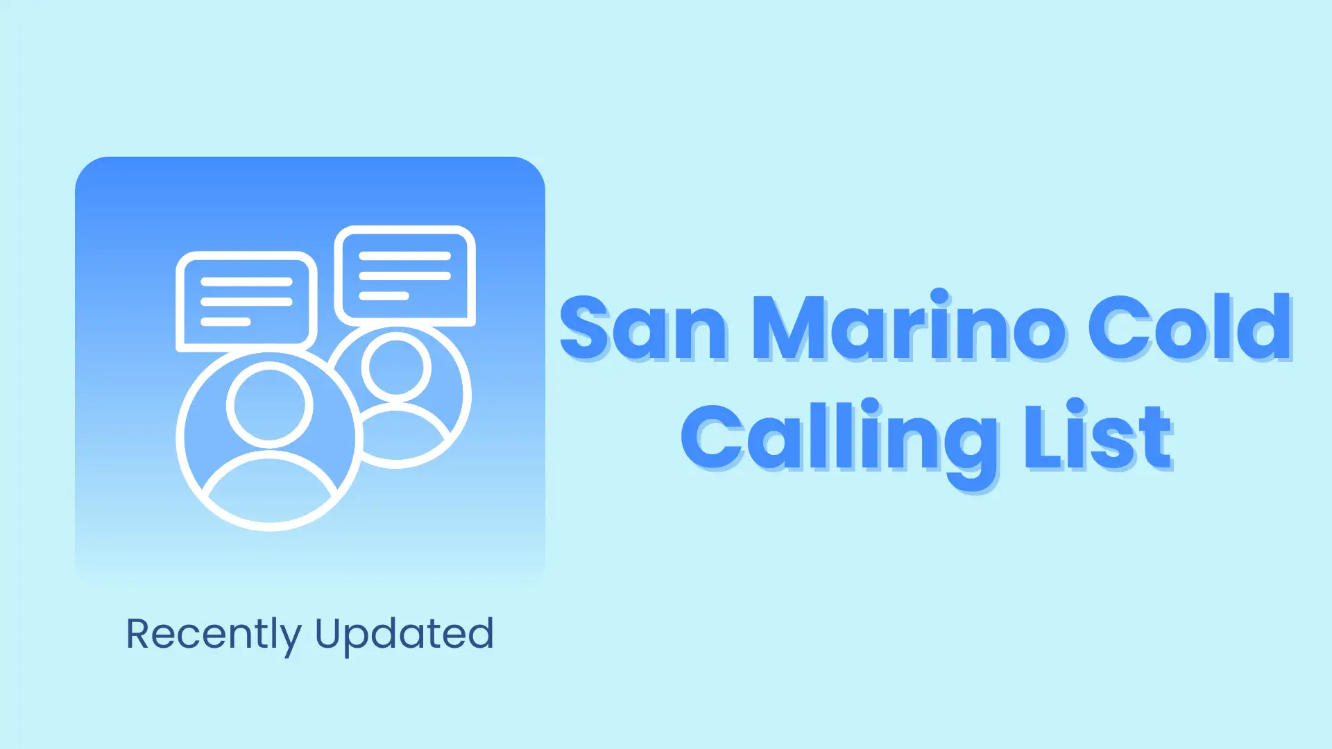 San Marino Cold Calling List