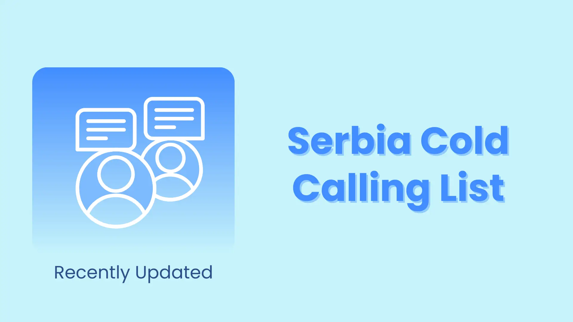 Serbia cold calling list