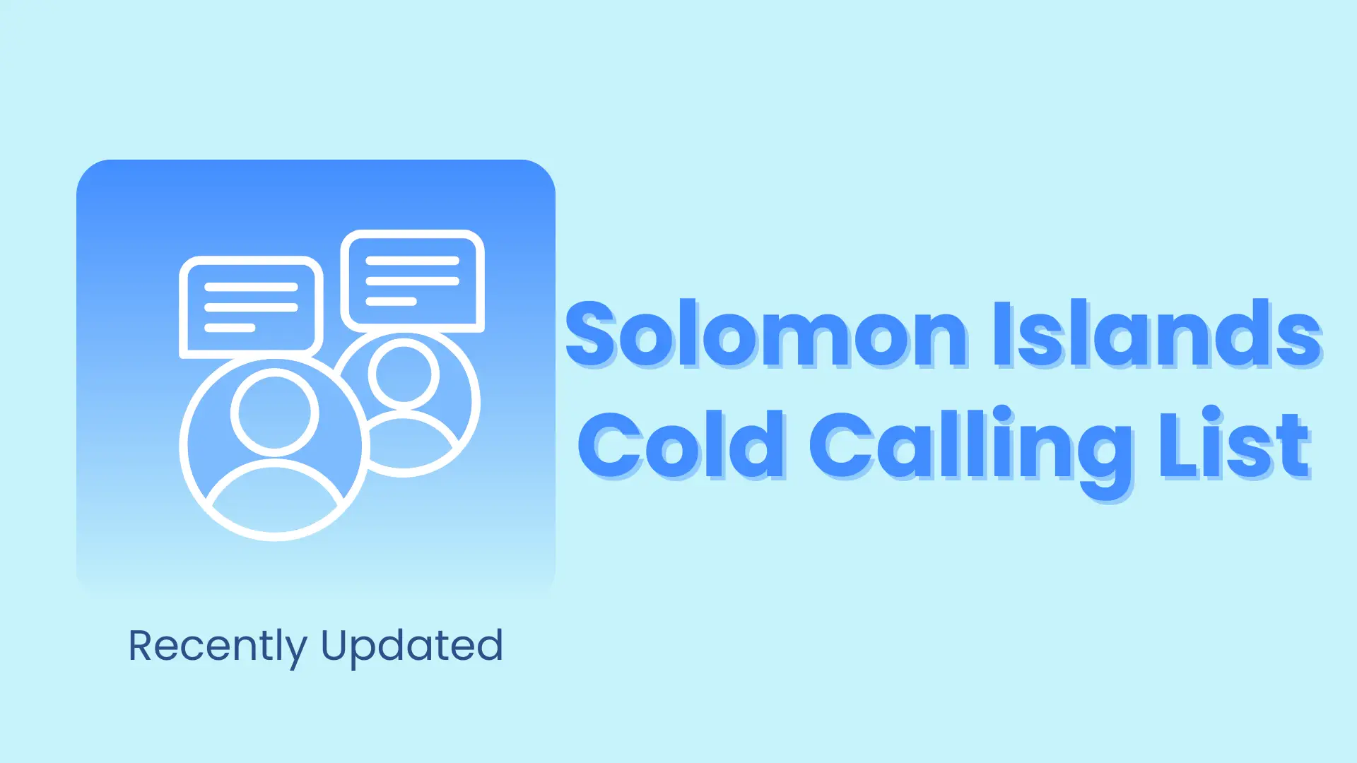 Solomon cold calling list