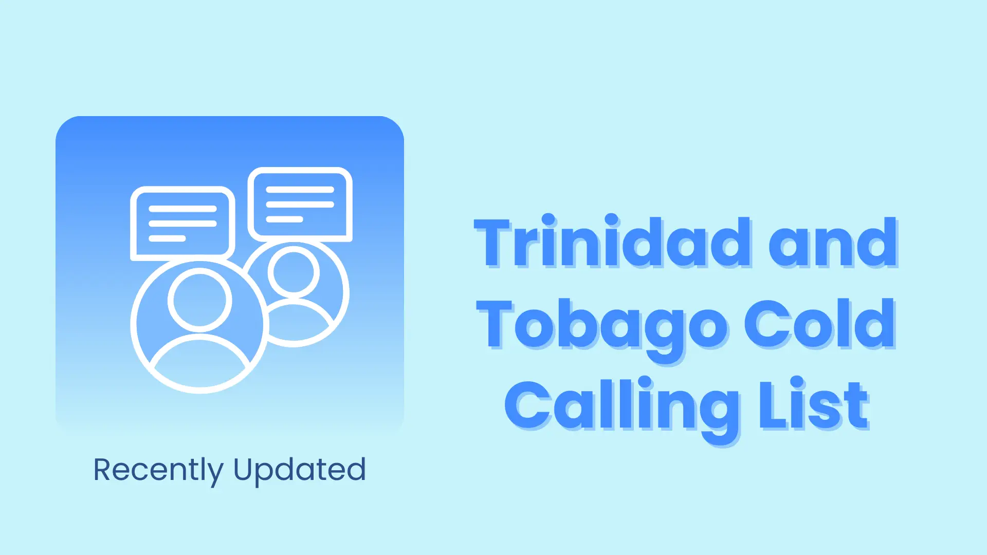 Trinidad and Tobago cold calling list