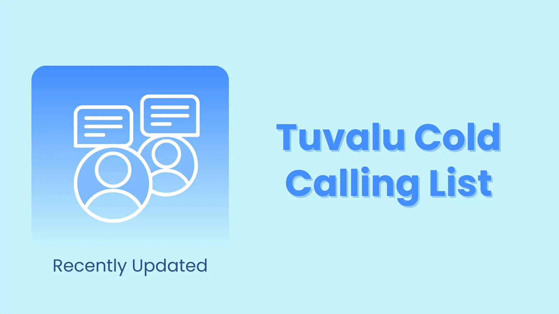 Tuvalu cold calling list
