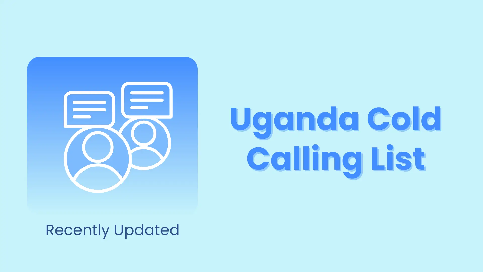 Uganda cold calling list