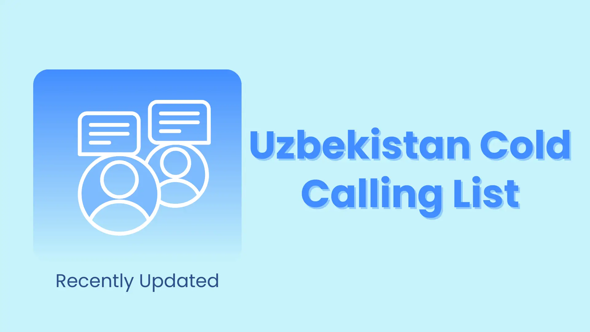 Uzbekistan cold calling list